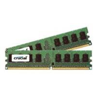 Crucial 8GB Kit (4GBx2) DDR2 667MHz (PC2-5300) CL5 Unbuff UDIMM 240P