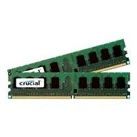 Crucial 4GB (2x2GB) DDR2-1066 1.8V DIMM Memory