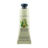 crabtree evelyn avocado olive basil hand therapy 25g