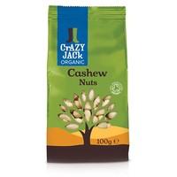 Crazy Jack Organic Cashews 100g