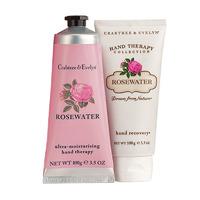 Crabtree & Evelyn Rosewater 60 Second Fix for Hands 2x 100g