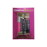 Creative Colours Lip & Mirror Set