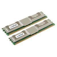 Crucial SERVER 16GB kit (8GBx2) DDR2 667MHz (PC2-5300) CL5 Fully Buffered ECC FBDIMM 240pin