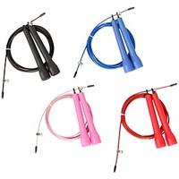 Crossfit Speed Canle Wire Skipping Jump Rope Adjustable Length Cardio Heart