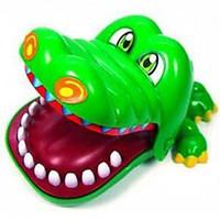 Crocodile Board Game Practical Joke Gadget Leisure Hobby Novelty ABS Green Boys / Girls