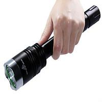 cree xmlt6 led flashlight 1500 lumens high power torch light powerful  ...