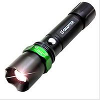 CREE Q5 LED Flashlight Zoomable 3 Modes Waterproof Torch Linterna/Lanterna For AAA or 18650 Rechargeable Battery
