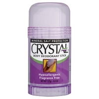 Crystal Body Deodorant Stick Hypoallergenic Fragrance Free 125g