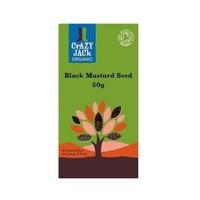 Crazy Jack Mustard Seeds - Black 50g (1 x 50g)