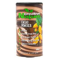 creative nature organic cacao powder 100g