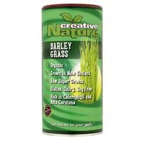 creative nature organic barley grass powder 100g