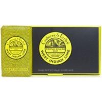 crabtree evelyn west indian lime triple milled soap 3 x 150g