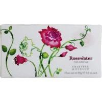 crabtree evelyn rosewater triple milled soap 3 x 85g