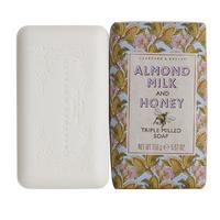 Crabtree & Evelyn Heritage Soap Collection Almond, Milk and Honey Triple Milled Soap 158g