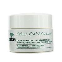 Creme Fraiche De Beaute 24HR Soothing And Moisturizing Cream (Sensitive & Normal Skin) 50ml/1.7oz