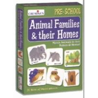 creative pre school animal families their homes activity