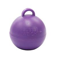 Creative Party Plastic Bubble Balloon Weights - Purple