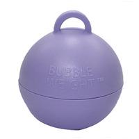 creative party plastic bubble balloon weights lilac