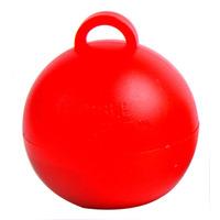 creative party plastic bubble balloon weights red