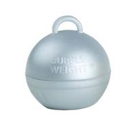 creative party plastic bubble balloon weights silver