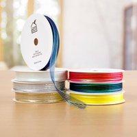 Create and Craft Silver Stripes Organza Ribbons (7 rolls, 3 mtr) 376485
