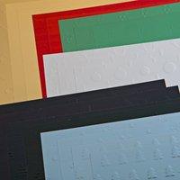 Create and Craft Luxury Collections - A4 Embossed Metallic Paper Pack of 24 372391