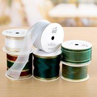 Create and Craft Christmas Forest Wired Edge Ribbons 372734
