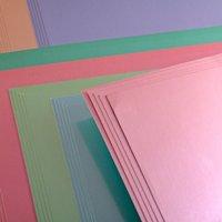 Create and Craft Pack of 50 A4 Mirror Board Pastels 250 GSM 298666