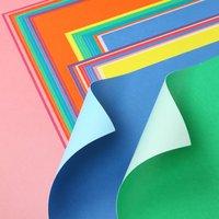 Create and Craft 50 x A4 Sheets of Topsy Turvy Cardstock - 250 GSM 163185