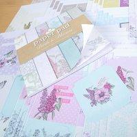 Craftwork Cards Birds and Blooms Mega Variety Topper Collection and 8x8 Paper Pad 380565