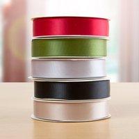 Create and Craft Plain and Simple Wide Edge Ribbons 5 x 3 Metres 372099