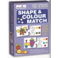 creative pre school shape and colour match game