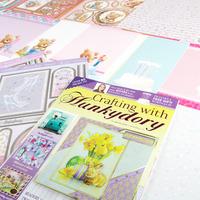 Crafting with Hunkydory Issue 33 with Bear Hugs Deluxe Card Collection 390770