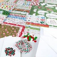 Create and Craft Classical Christmas Card Kit 385285