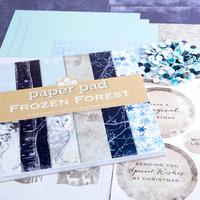 Craftwork Cards Frozen Forest Collection with 8x8 Cardstock Pack 385255