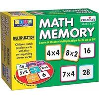 Creative Educational - Math Memory - Multiplication