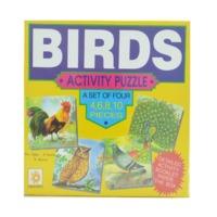 Creative Puzzles Bird 1 Pack Of 4 Jigsaws