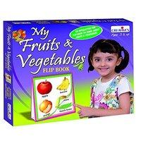 Creative Pre-school -fruits & Vegetables Flip Book