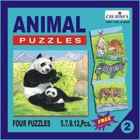 Creative Puzzles - Animalpuzzle No. 2 (5 To 12 Pieces)