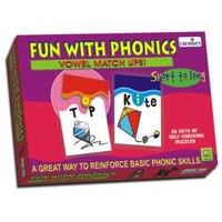 Creative Pre-school -fun With Phonics - Vowel Match