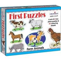 Creative Educational - Firstpuzzles - Farm Animals