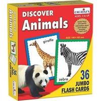 Creative Educational -discover Animals (flash Cards)