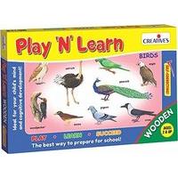 Creative Educational - Playn Learn-wooden  Birds