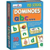 creative educational dominoes abc