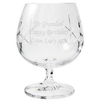 Crystal Small Brandy Glass Customised