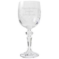 Crystal Wine Goblet Customised