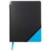 cross large bright blue jotzone journal