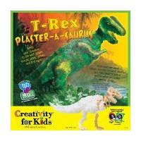creativity for kids t rex plaster a saurus kit