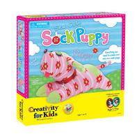 Creativity for Kids Sew Cute Sock Puppy Kit