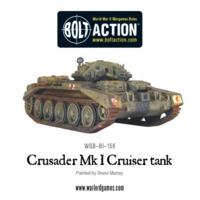 crusader tank military miniature